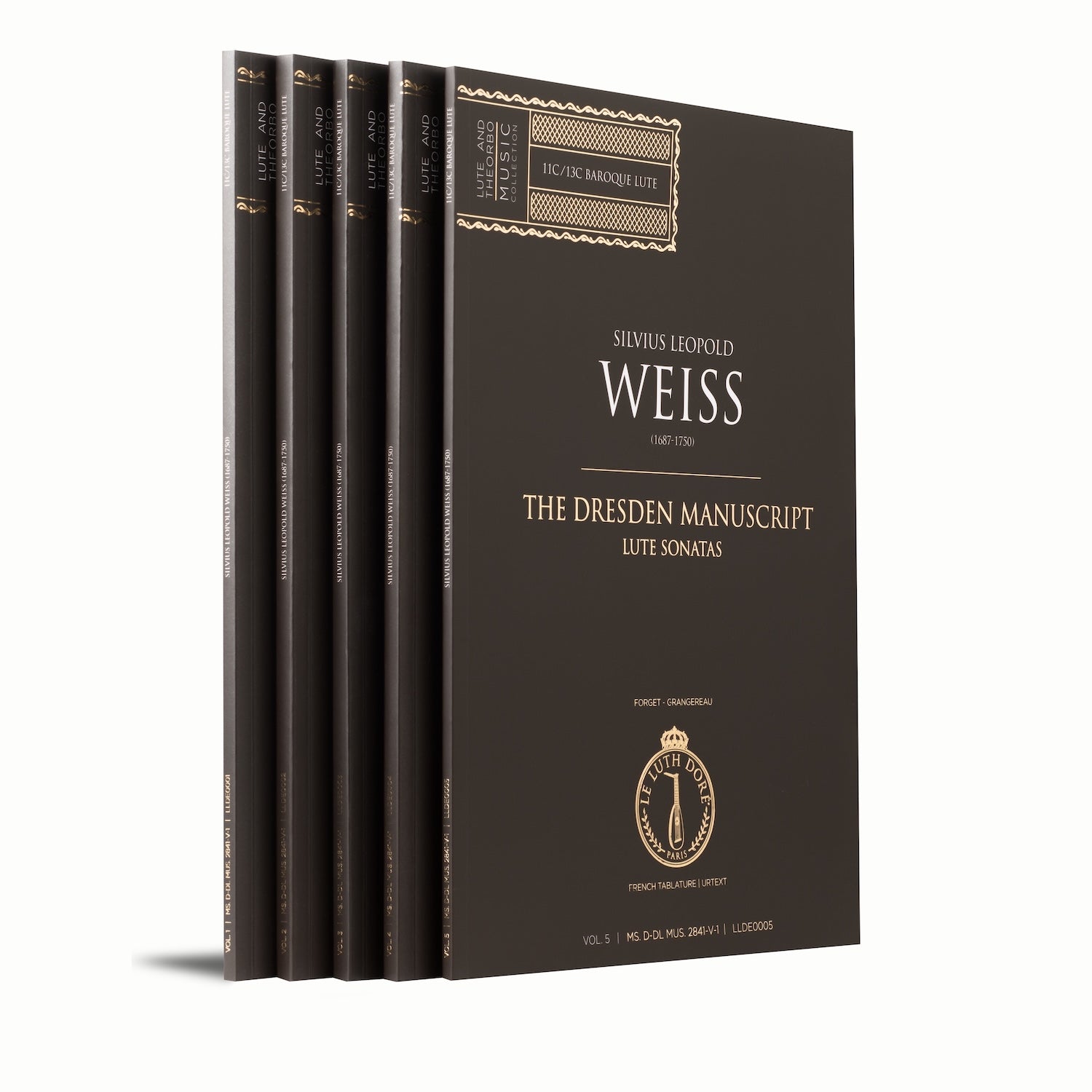 The Dresden Manuscript, Lute Sonatas | Volumes I–V