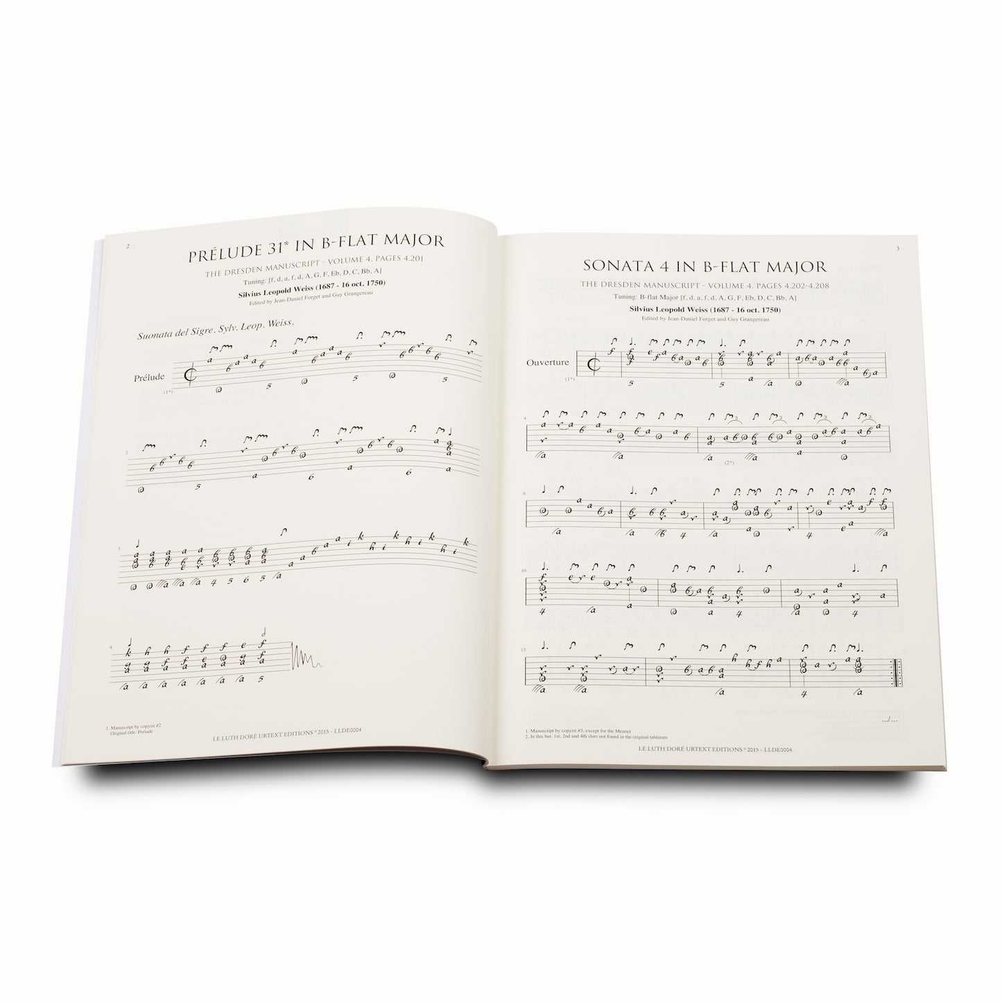 The Dresden Manuscript, Lute Sonatas | Volume IV